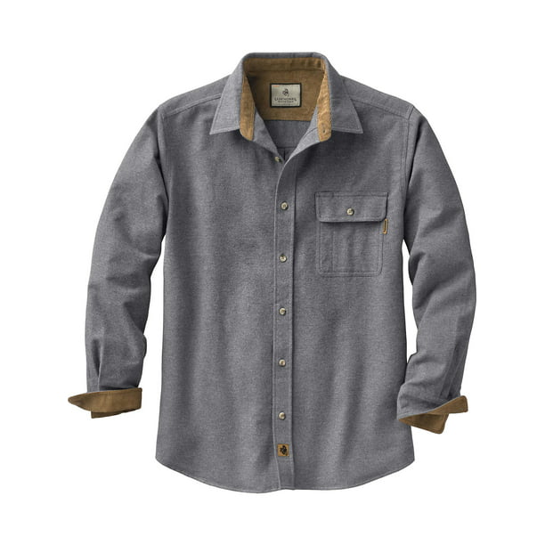 Legendary Whitetails Men's Big Woods Fleece Shirt Jacket-Button Closure Brushed Knit Camo Lined Regular Fit Long Sleeve 